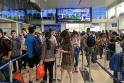 LED Sân Bay TSN - Checkin VietjetAir - Ga Đi