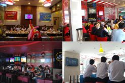 Quảng cáo màn hình LCD tại Lotteria