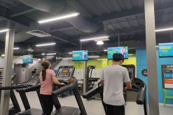 Quảng cáo LCD tại The New Gym