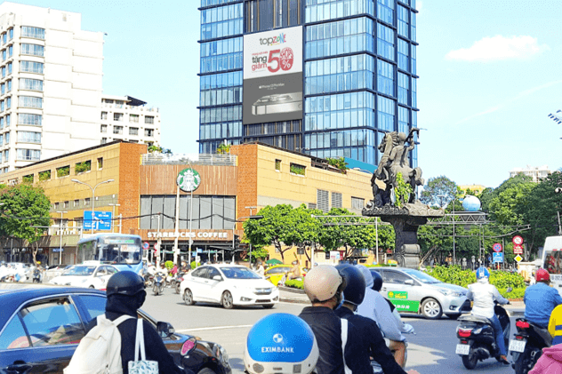 Quảng cáo màn hình LED tại AB Tower