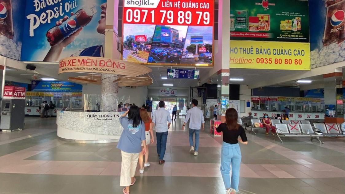 Quảng cáo màn hình LED Bến xe Miền Đông, TpHCM