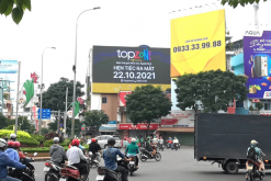 Quảng cáo màn hình LED vòng xoay Lý Thái Tổ - Điện Biên Phủ