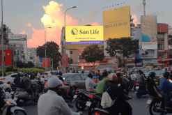 Quảng cáo màn hình LED vòng xoay Lý Thái Tổ - Điện Biên Phủ